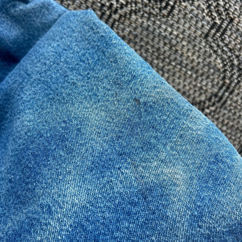 Vintage Mustang Stormrider Jacket Mens XL Blue Blanket Lined Corduroy Trucker - Picture 9 of 14
